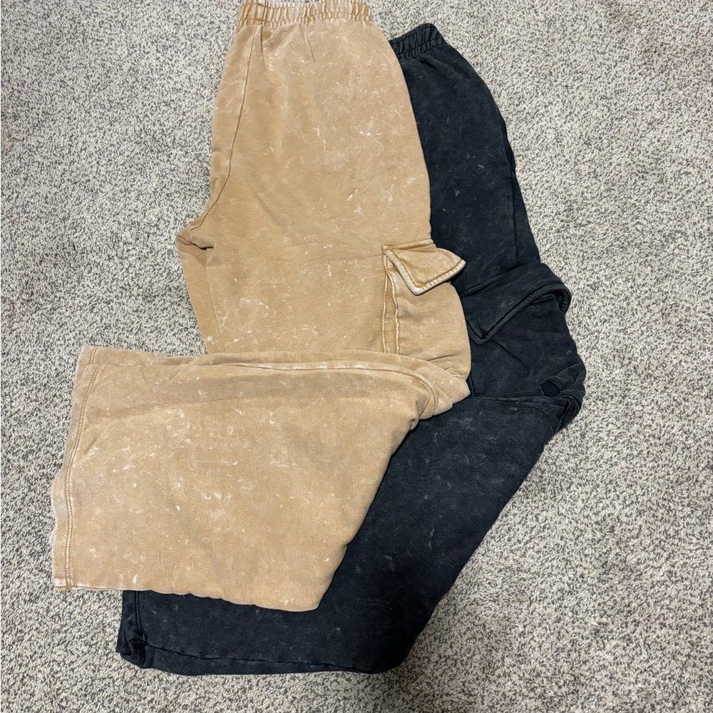 Wild fable cargo sweatpants set of 2